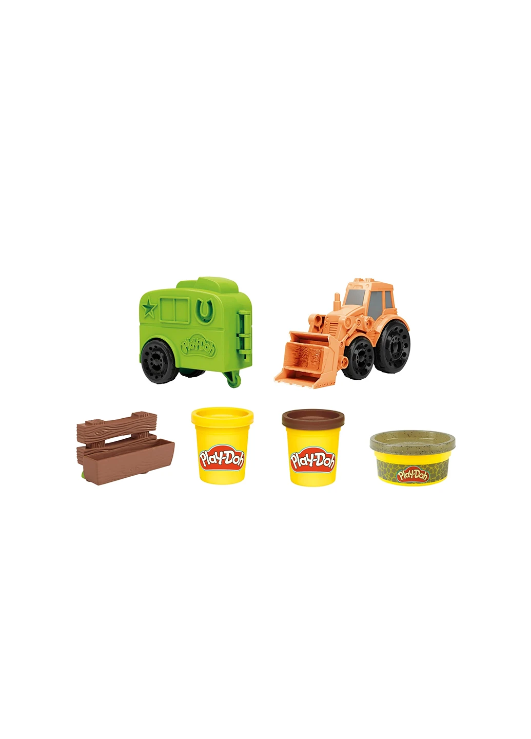 Набір для творчості з пластиліном "Трактор" F1012 Play-Doh (256794132)