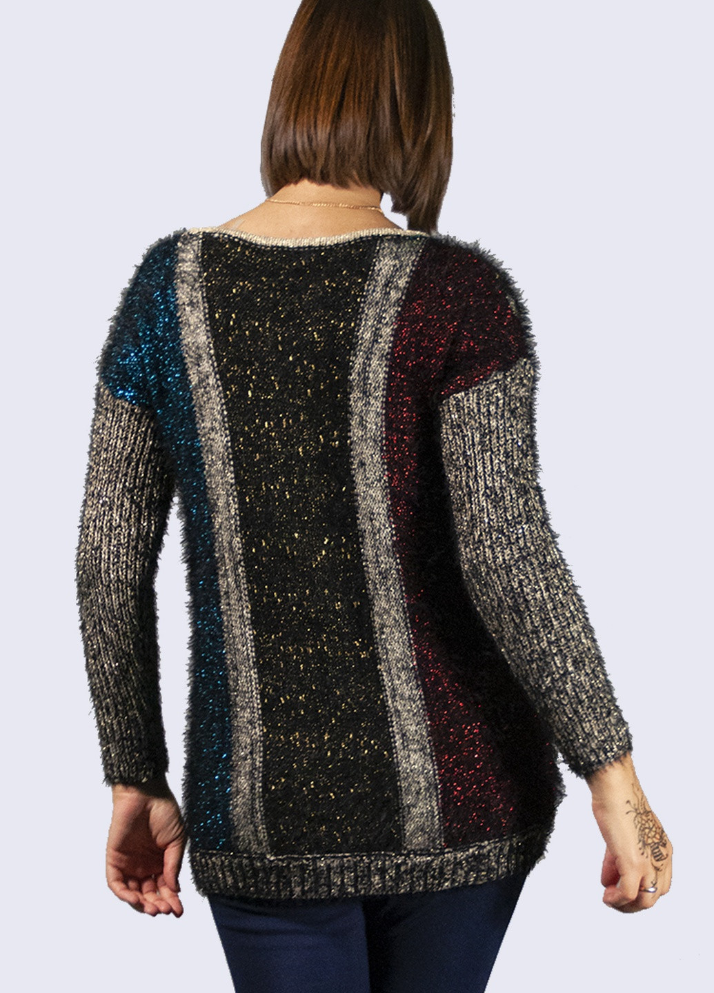 Чорний демісезонний жіночий демісезонний светр сірий Lowett