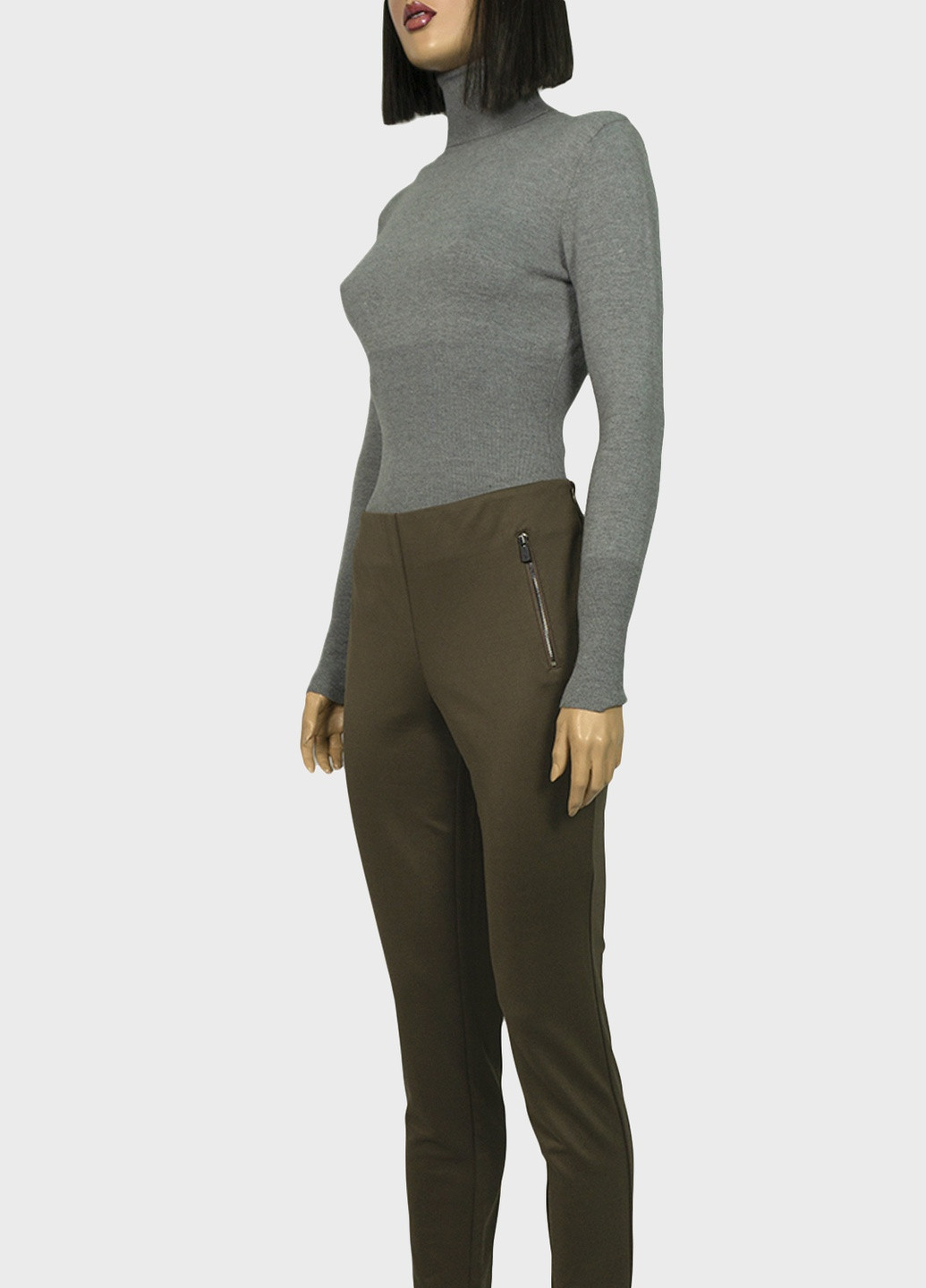Женские демисезонные брюки FV-122811-2 Светло-коричневый Forza Viva (256870123)