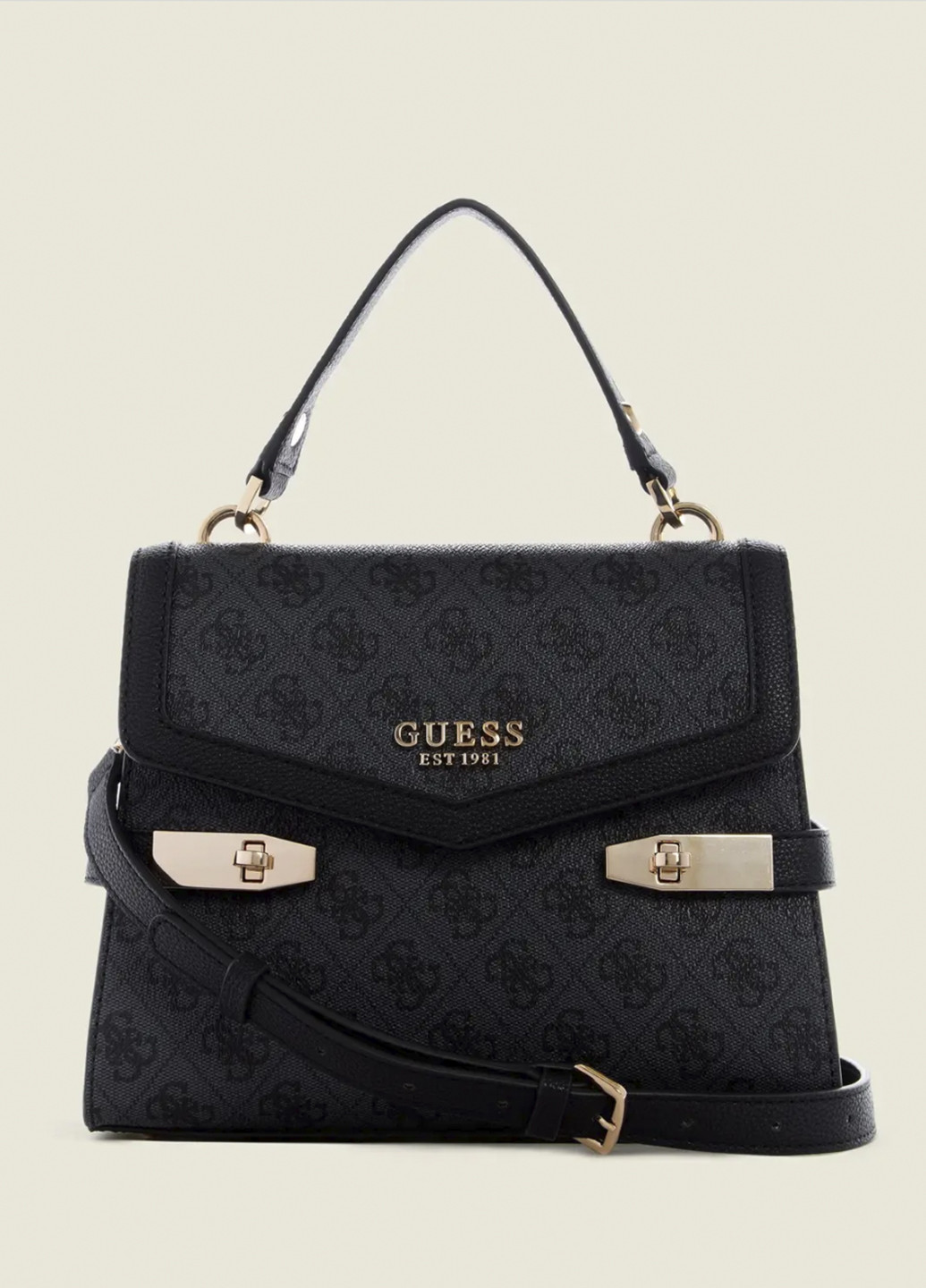 ZADIE Logo Top Handle 620-1 Черный Guess (317432112)