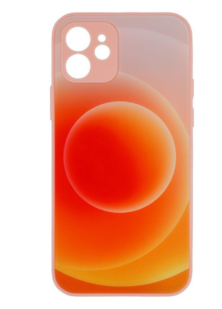 Силиконовый Чехол Накладка Glass TPU Prism Circles для iPhone 12 No Brand (256873822)