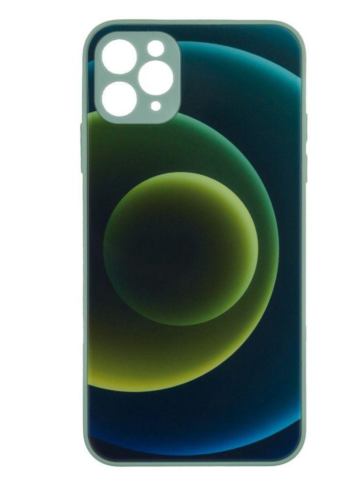 Силиконовый Чехол Накладка Glass TPU Prism Circles для iPhone 11 Pro Max No Brand (256873808)