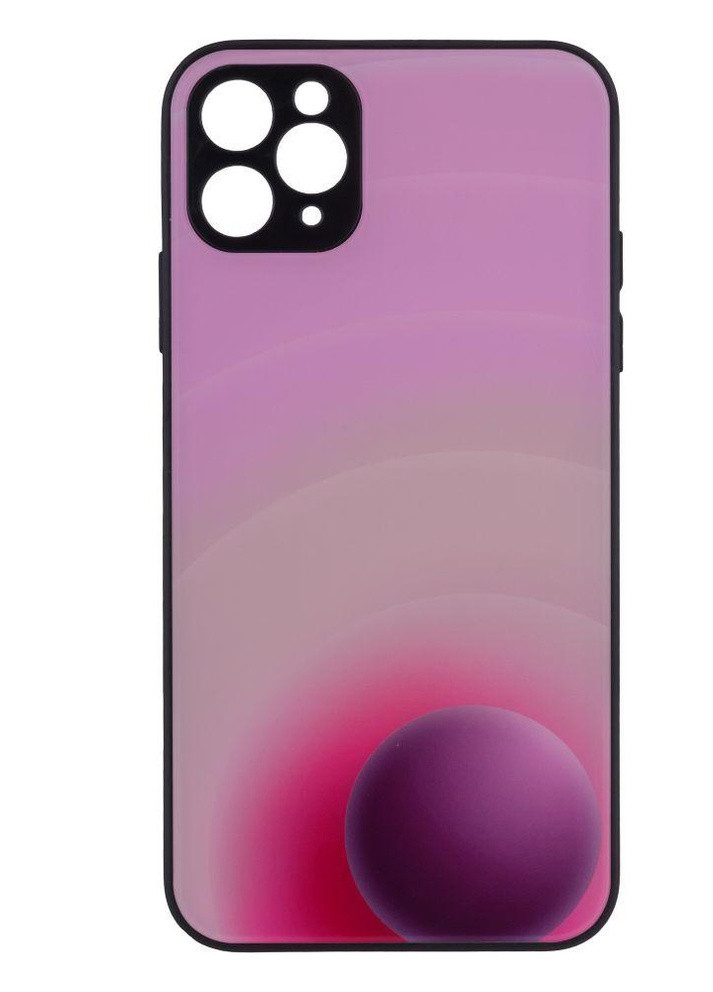 Силіконовий чохол Накладка Glass TPU Prism Circles для iPhone 11 Pro Max No Brand (256873806)