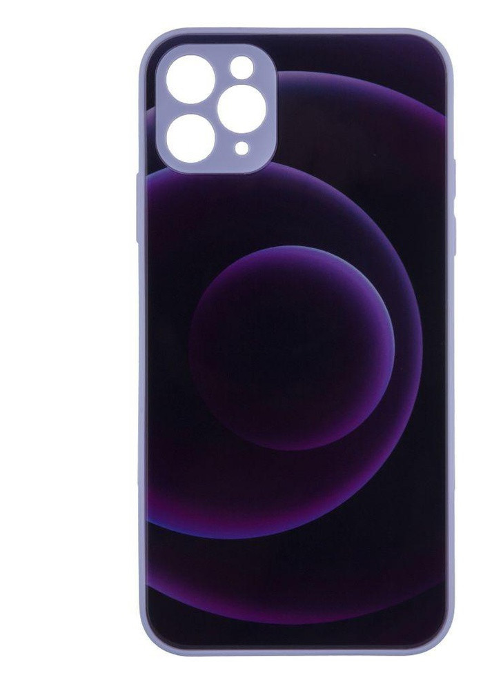 Силіконовий чохол Накладка Glass TPU Prism Circles для iPhone 11 Pro Max No Brand (256873828)