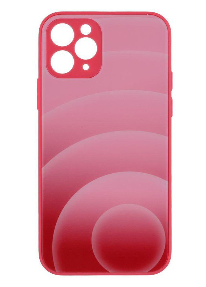 Силиконовый Чехол Накладка Glass TPU Prism Circles для iPhone 12 No Brand (256873804)