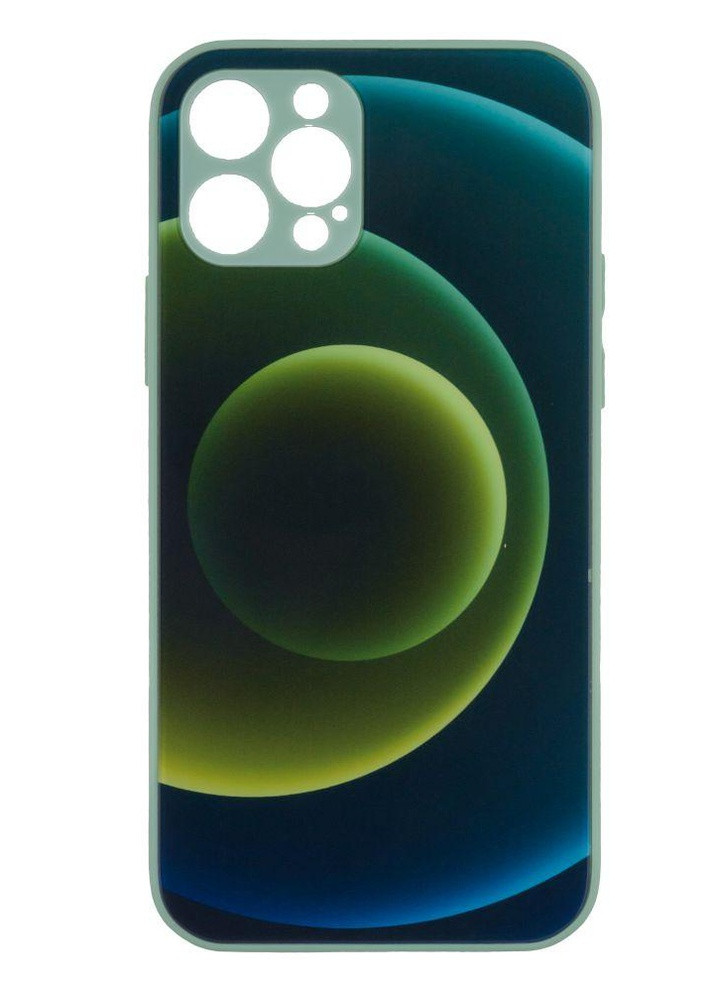 Силиконовый Чехол Накладка Glass TPU Prism Circles для iPhone 12 Pro No Brand (256873809)