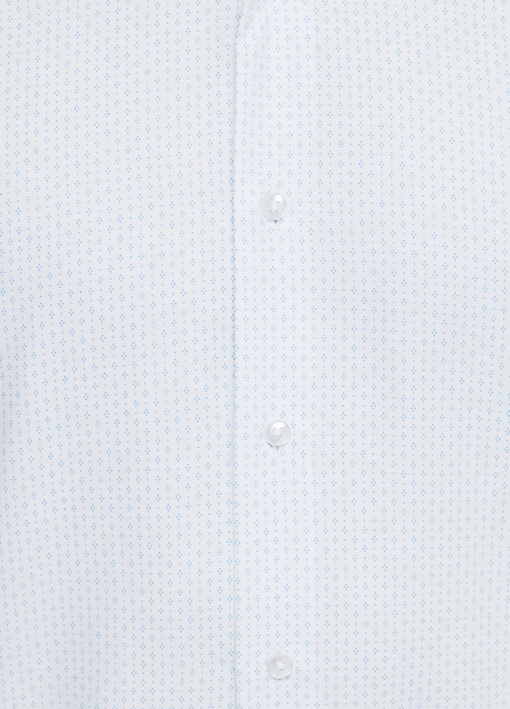 Белая классическая рубашка с цветами NAVI