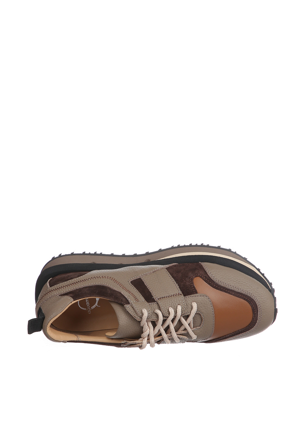 Темно-коричневі осінні кросівки Aquamarin