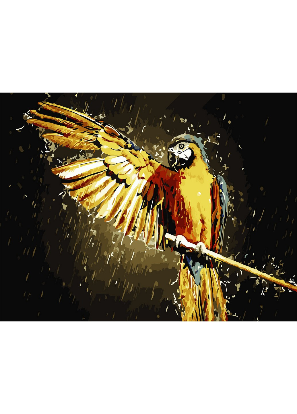 Картина за номерами "Помах крила" 50х65 см ArtStory (256900322)