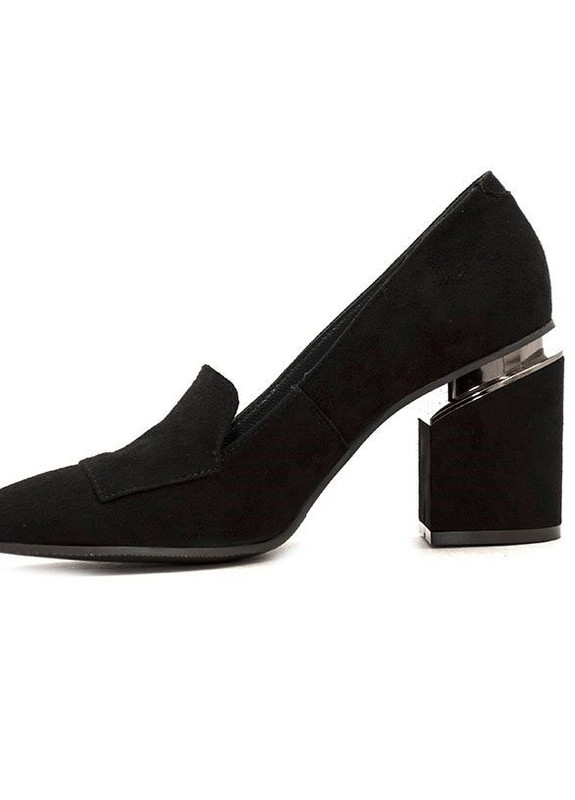 Aquamarin Туфлі чорний з натуральна замша, — демісезон (256900868)