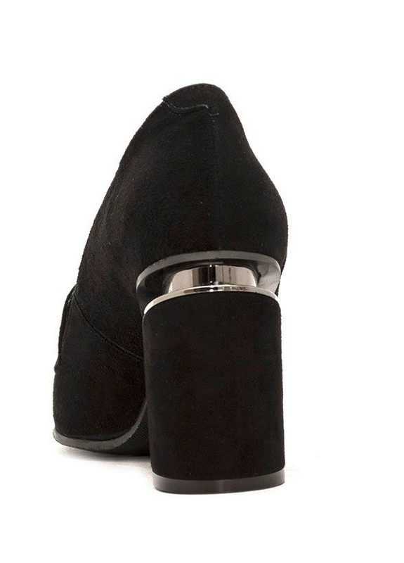 Aquamarin Туфлі чорний з натуральна замша, — демісезон (256900868)