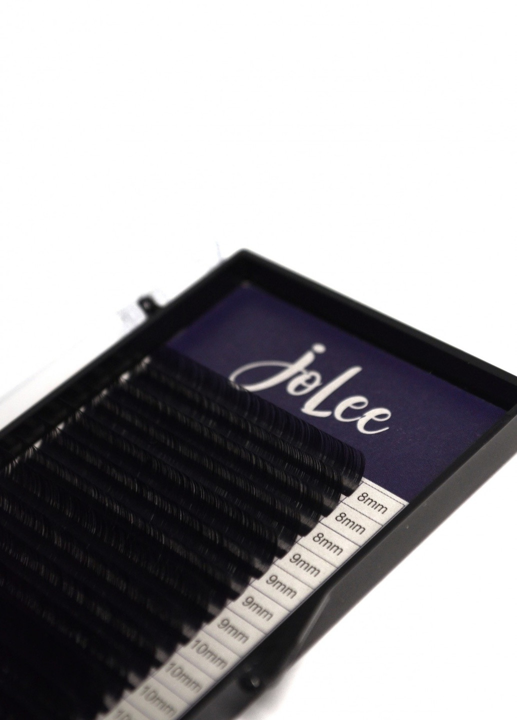 Ресницы для наращивания SUPER MINK LASH 20 линий MIX черные, изгиб, толщина 0.07мм, длина 8-13мм JoLee C (256901252)