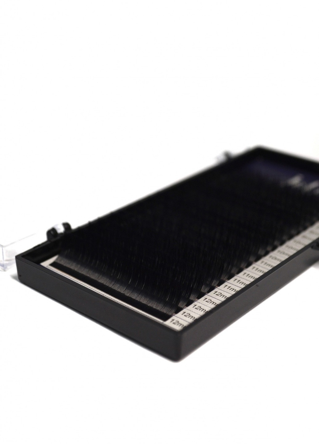 Вії для нарощування SUPER MINK LASH 20 ліній MIX чорні, вигин, товщина 0.10мм, довжина 8(2)*9(4)*10(4)*11(5)*12(5) JoLee C (256901253)