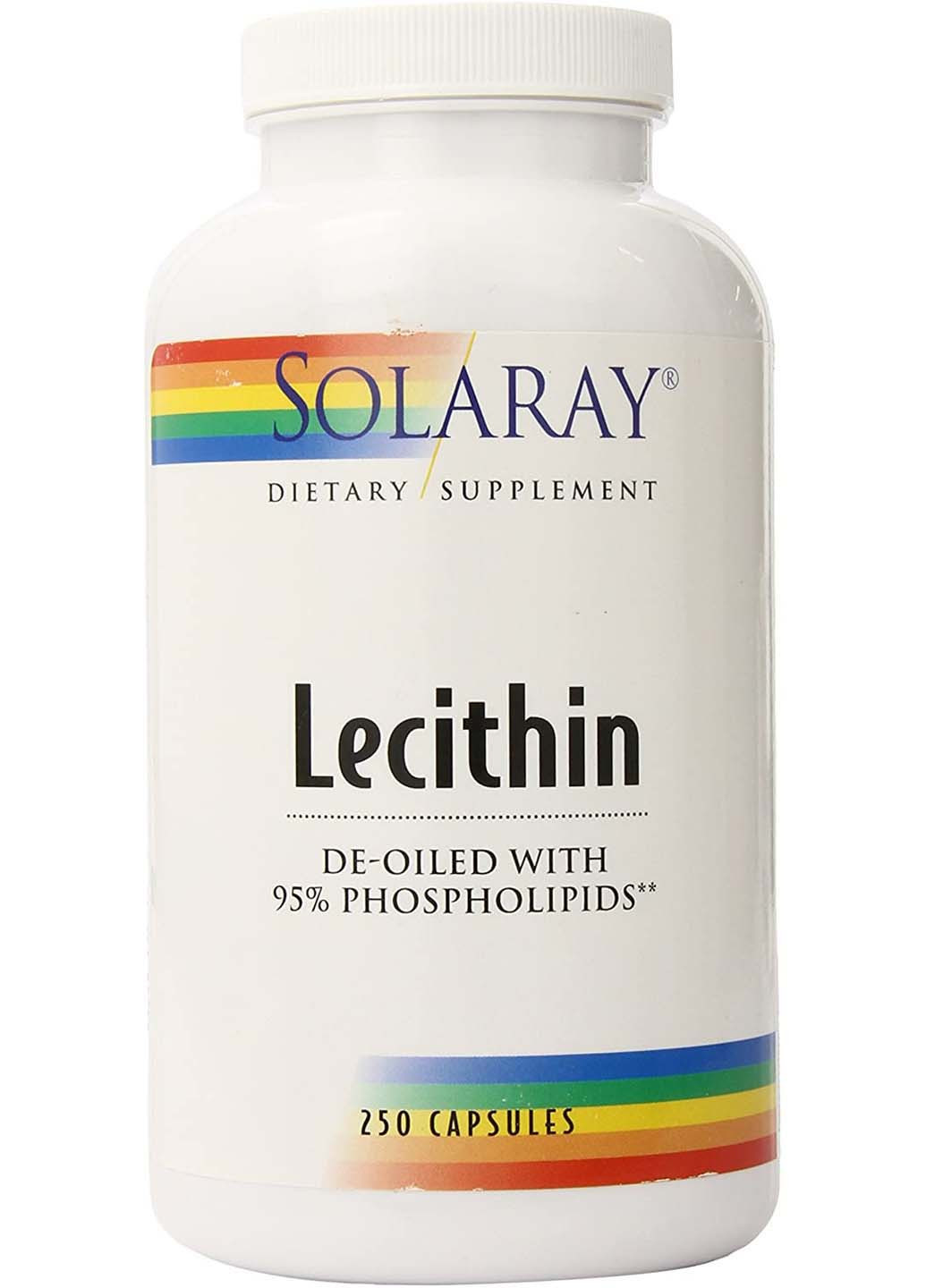 Лецитин из сои Lecithin 1000 мг 250 капсул Solaray (256931869)