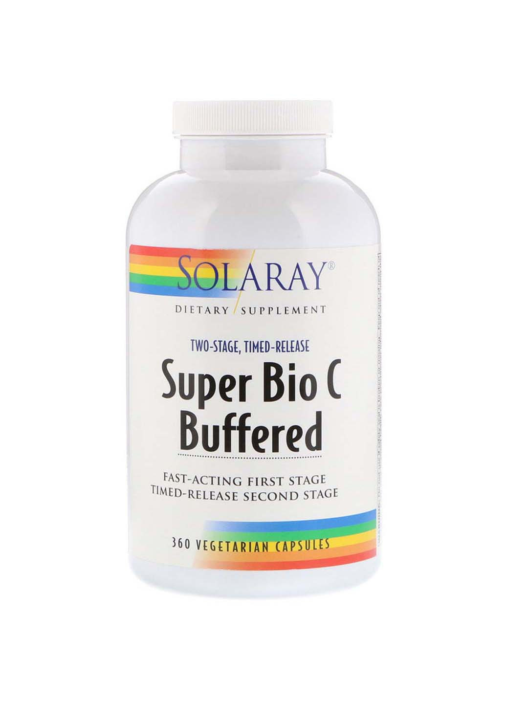 Буферизированный витамин С 360 капсул Solaray (256932492)