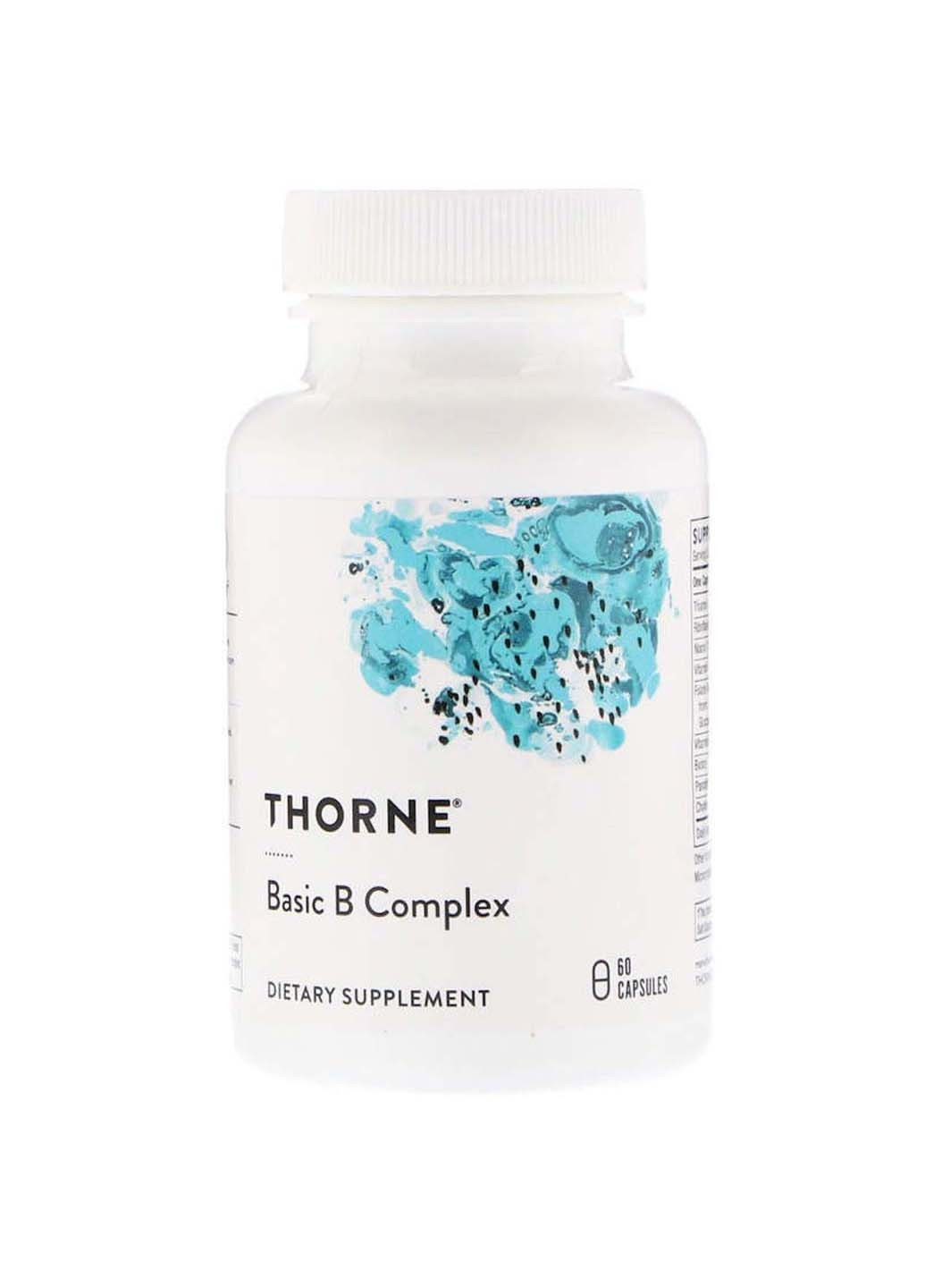 Базовий комплекс Basic B Complex 60 капсул Thorne Research (256930825)