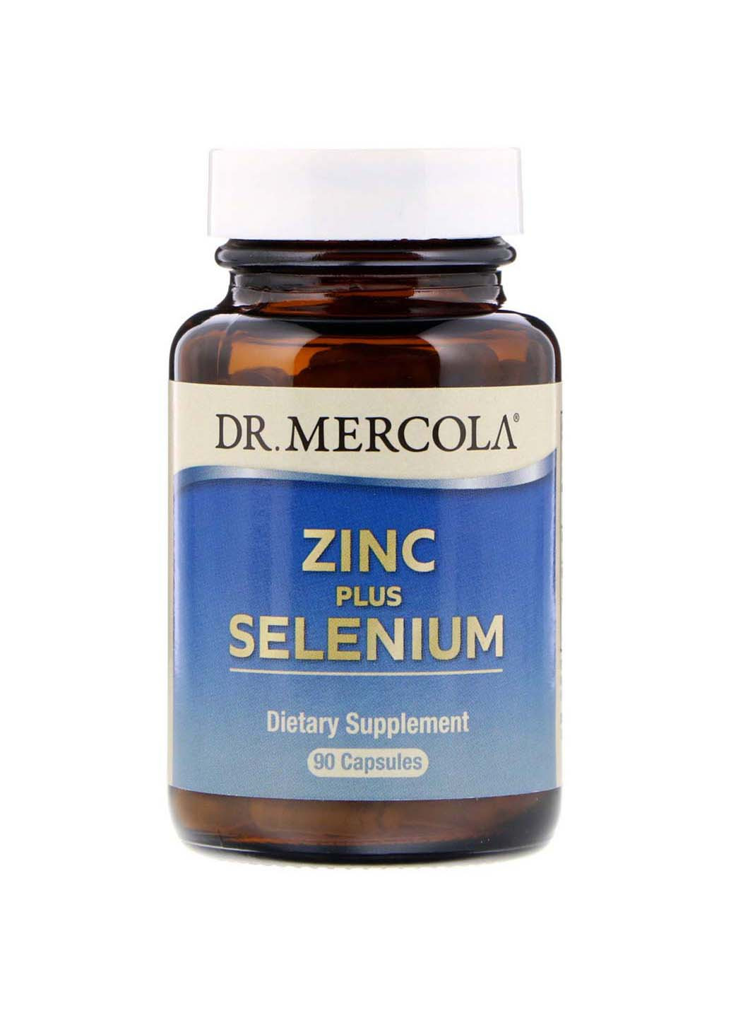 Цинк плюс селен Zinc Plus Selenium 90 капсул Dr. Mercola (256930963)