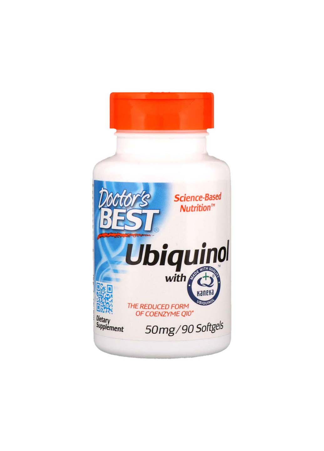 Коензим Q10 Ubiquinol 50 мг 90 капсул Doctor's Best (256930531)