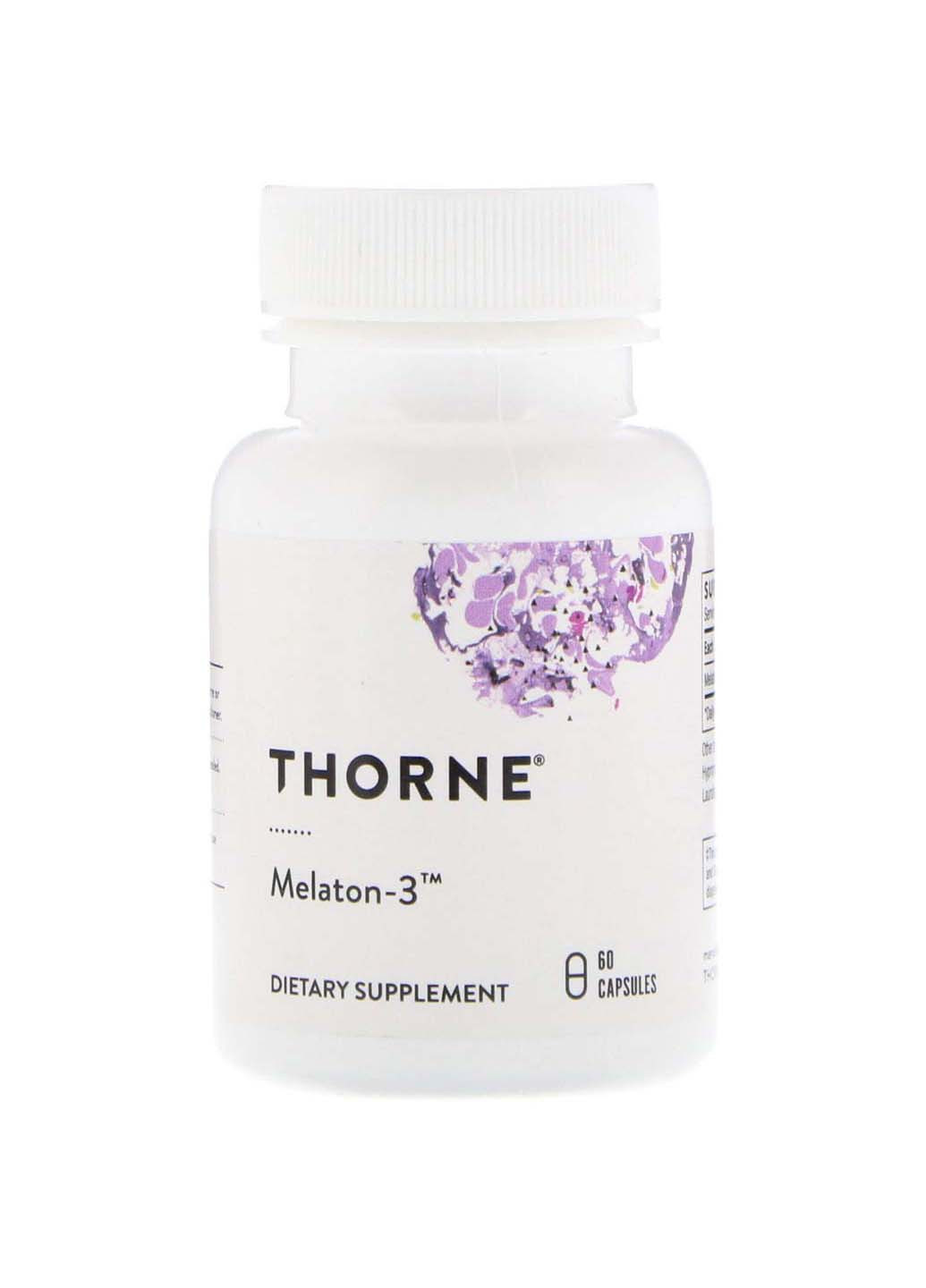 Мелатонін-3 Melaton-3 60 капсул Thorne Research (256930822)