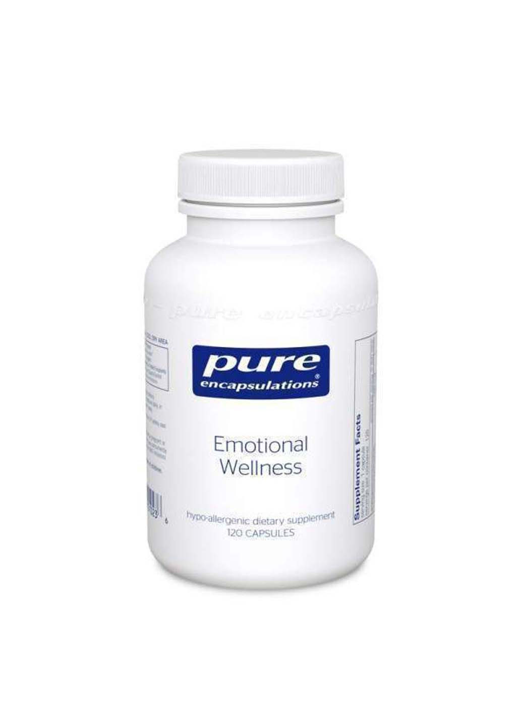 Емоційне здоров'я Emotional Wellness 60 капсул Pure Encapsulations (256931129)