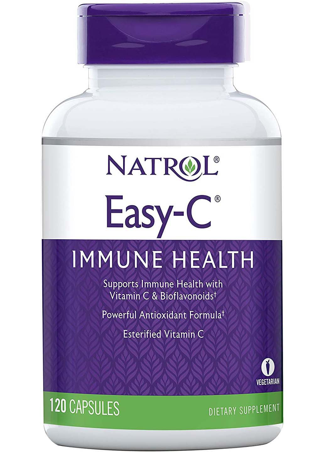 Витамина C для иммунитета Easy-C 500 мг 120 капсул Natrol (256932480)