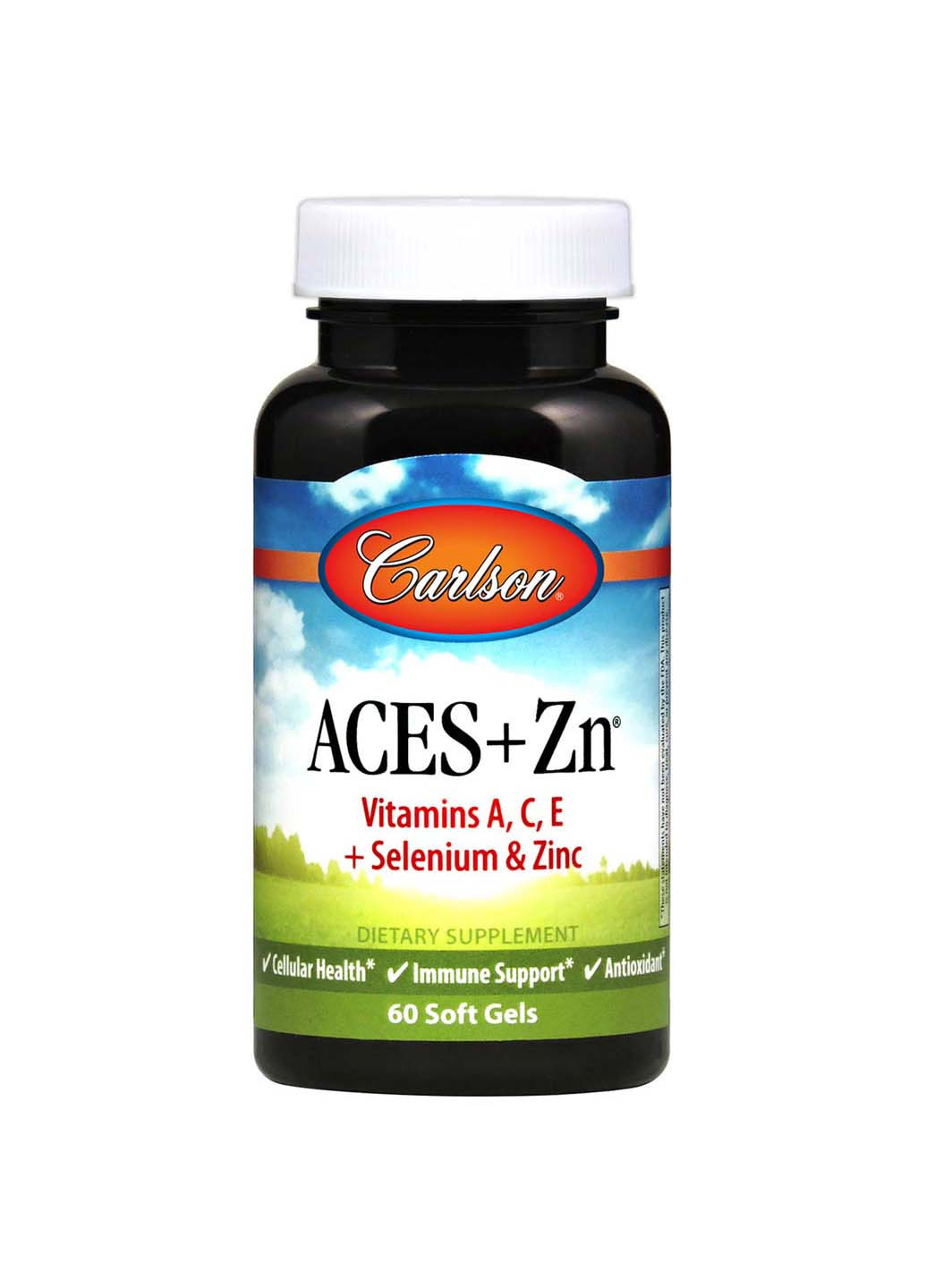 Вітаміни АС Е плюс цинк 60 капсул Carlson Labs (256930909)