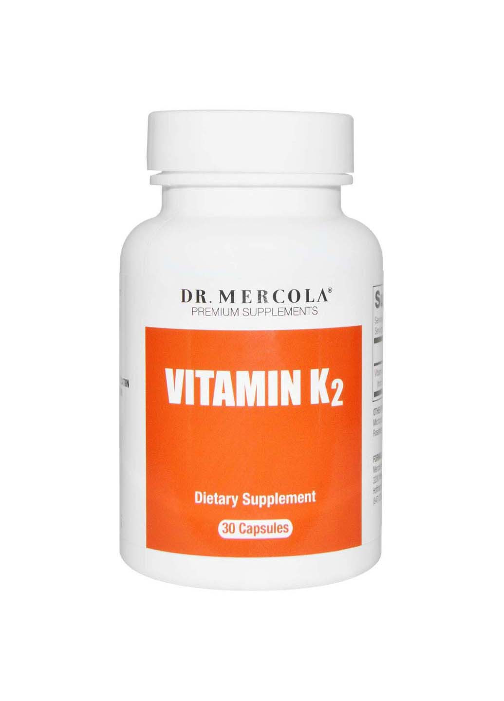 Витамин К2 30 капсул Dr. Mercola (256930968)