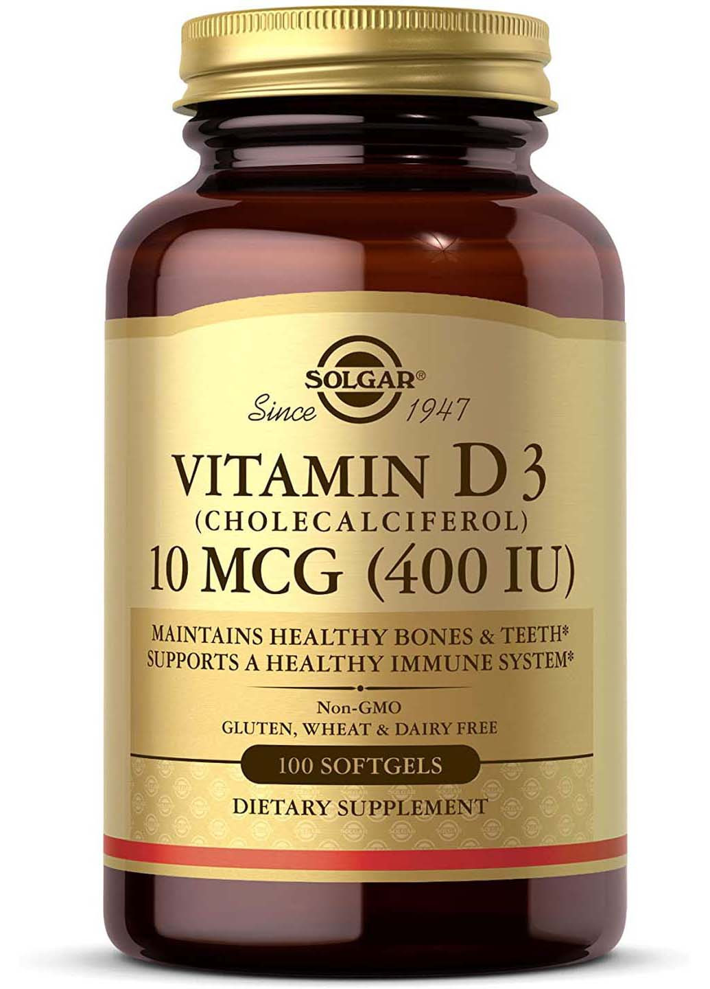 Витамин Д3 Vitamin D3 10 мкг Solgar (256931270)