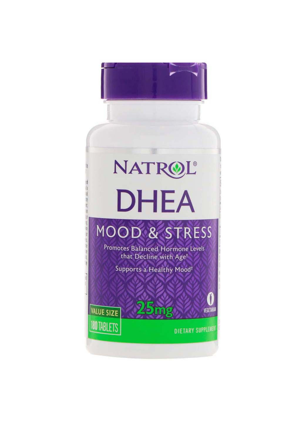 Дегідроепіандростерон DHEA 25 мг 180 таблеток Natrol (256930881)