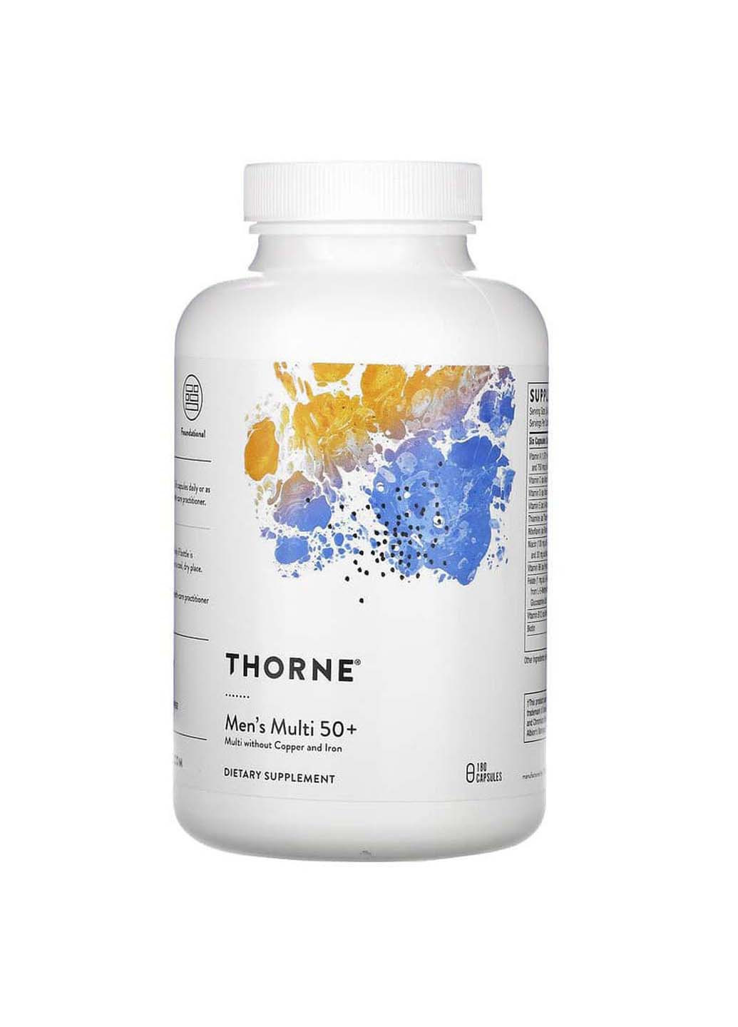 Мультивітаміни для чоловіків 50+ Men's Multi 180 капсул Thorne Research (256931766)