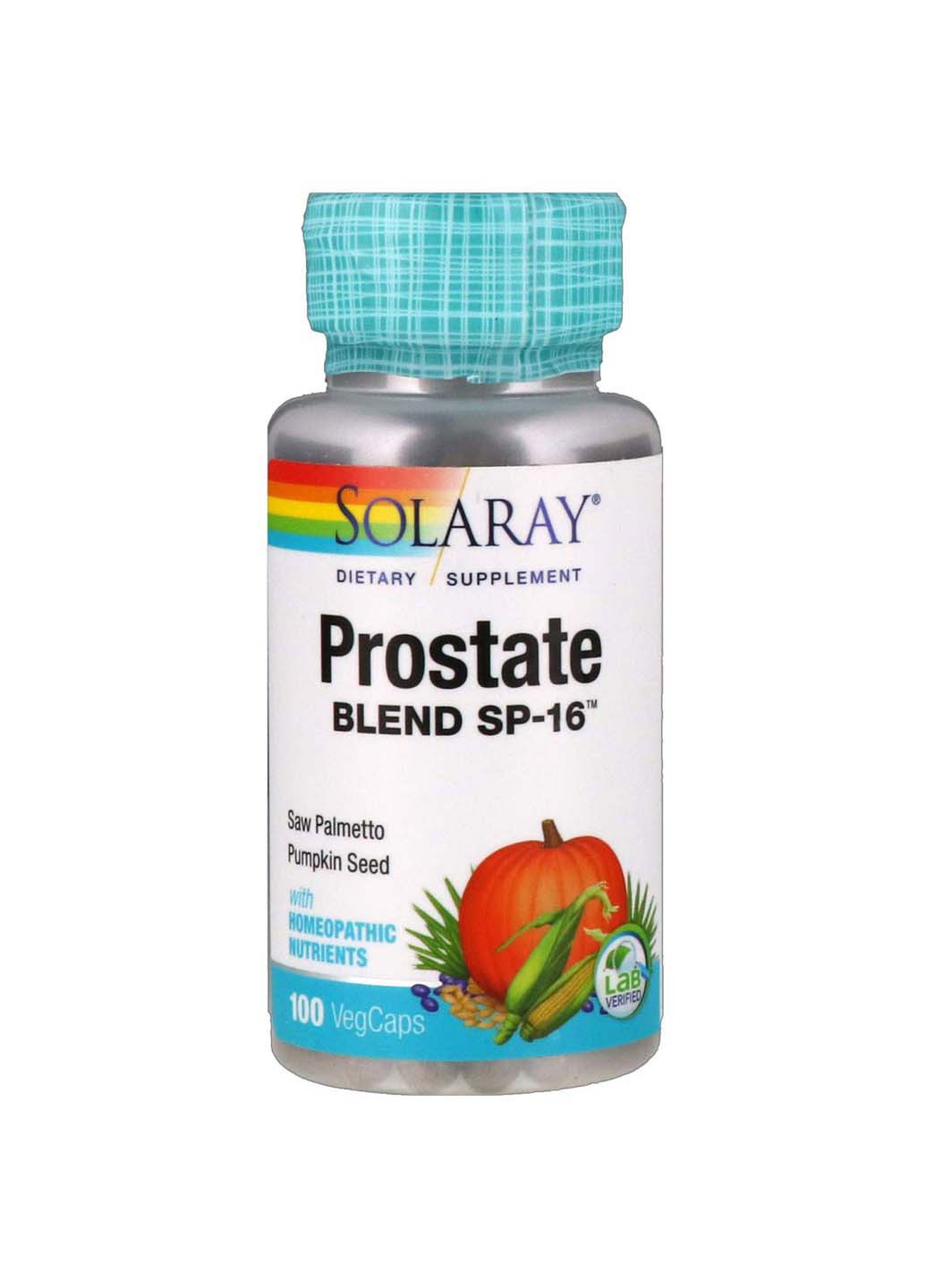 Здоровье простаты Prostate Blend SP-16 100 капсул Solaray (256930932)