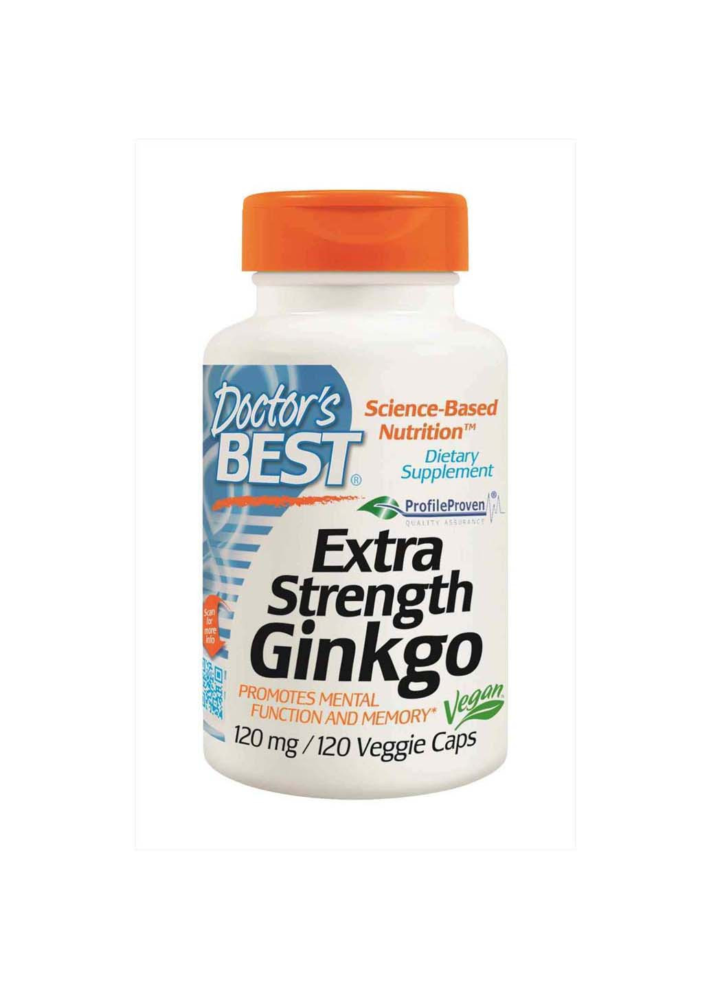 Гинкго Билоба 120 мг 120 капсул Doctor's Best (256931459)