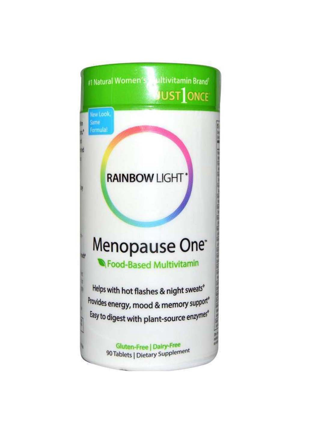 Мультивитамины для женщин Menopause One 90 таблеток Rainbow Light (256930619)