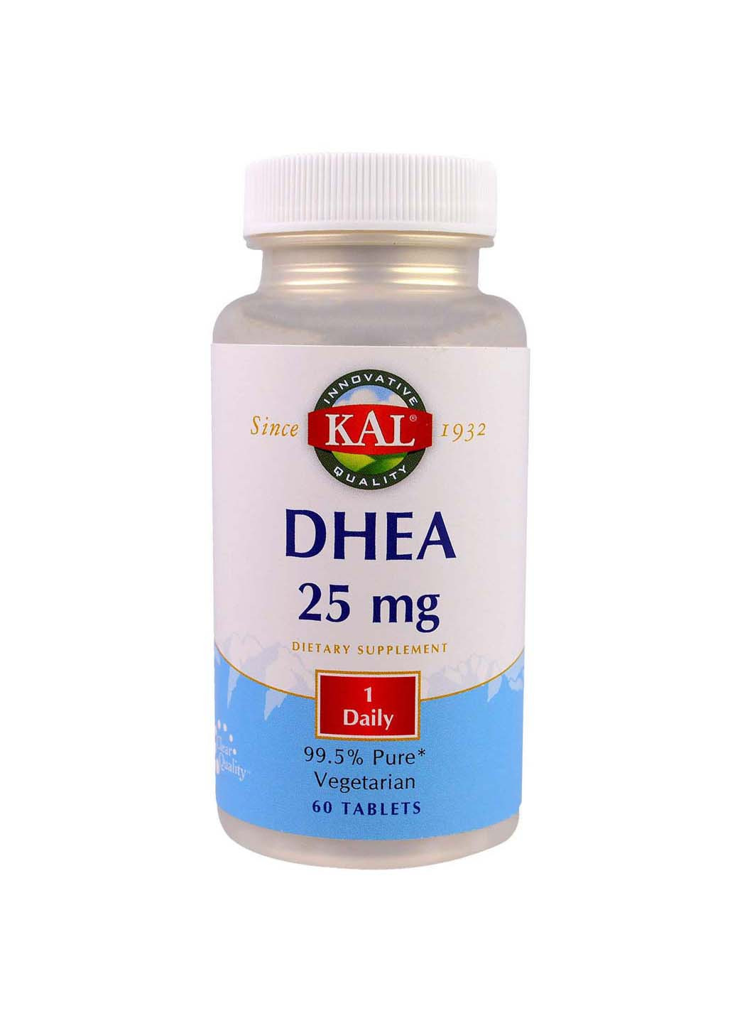 DHEA 25 мг 60 таблеток KAL (256931898)