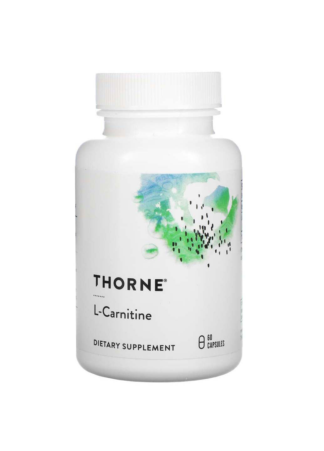 L-карнітин 60 капсул Thorne Research (256931742)