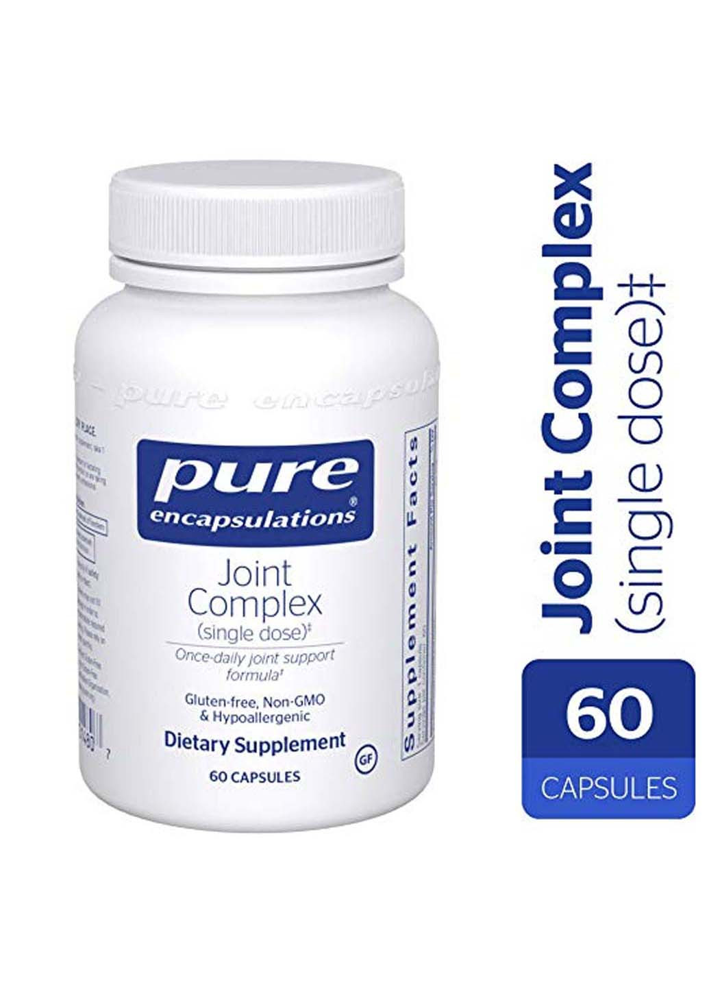 Поддержка суставов Joint Complex Single Dose 60 капсул Pure Encapsulations (256932514)