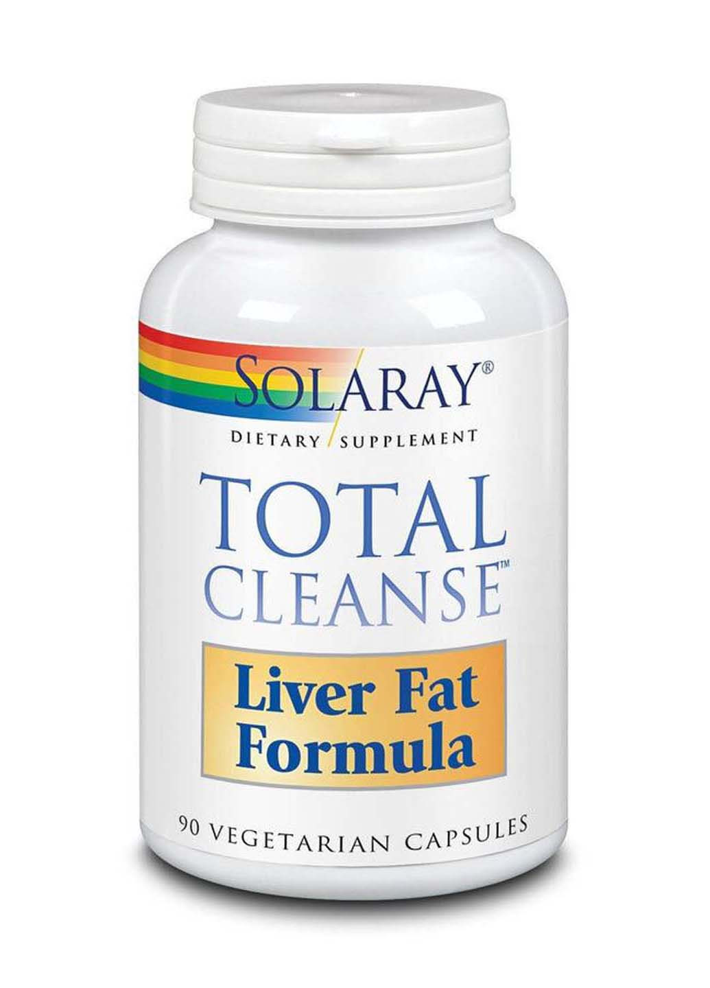 Детоксикация печени Total Cleanse Liver Fat Formula 90 вегетарианских капсул Solaray (256932487)