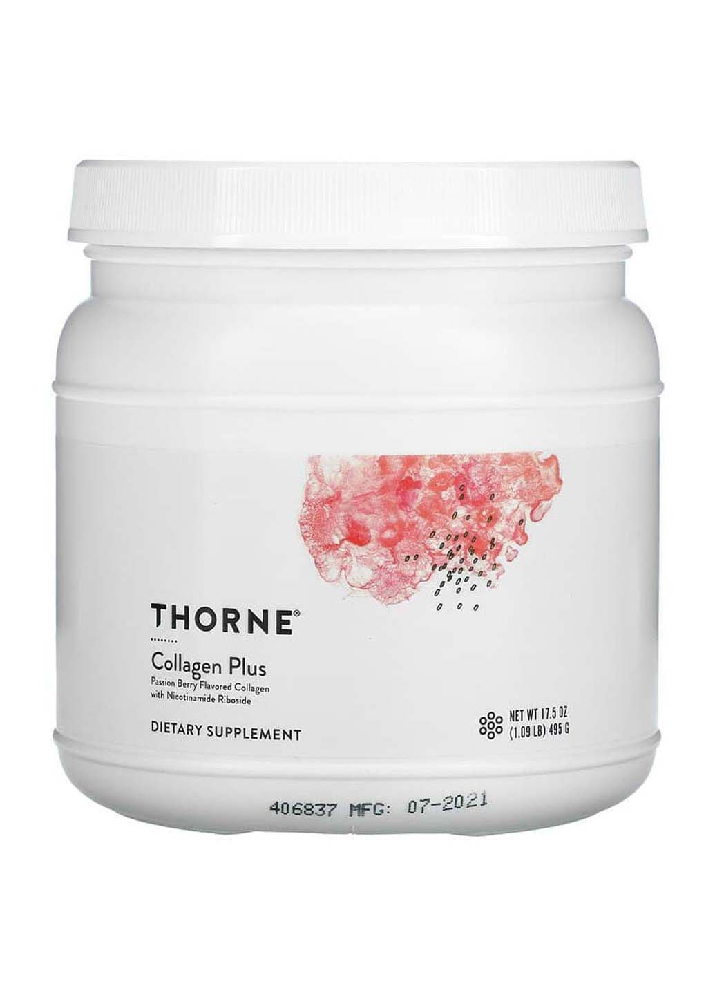 Колаген плюс Collagen Plus маракуйя 495 г Thorne Research (256930836)