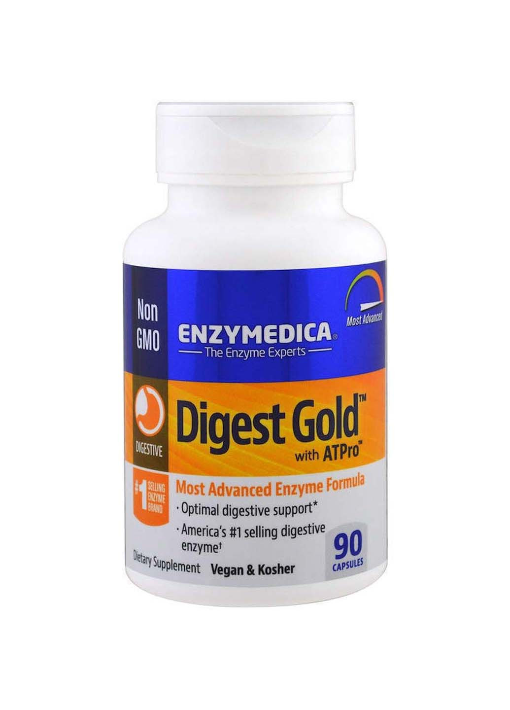 Травні ферменти Digest Gold 90 капсул Enzymedica (256931914)