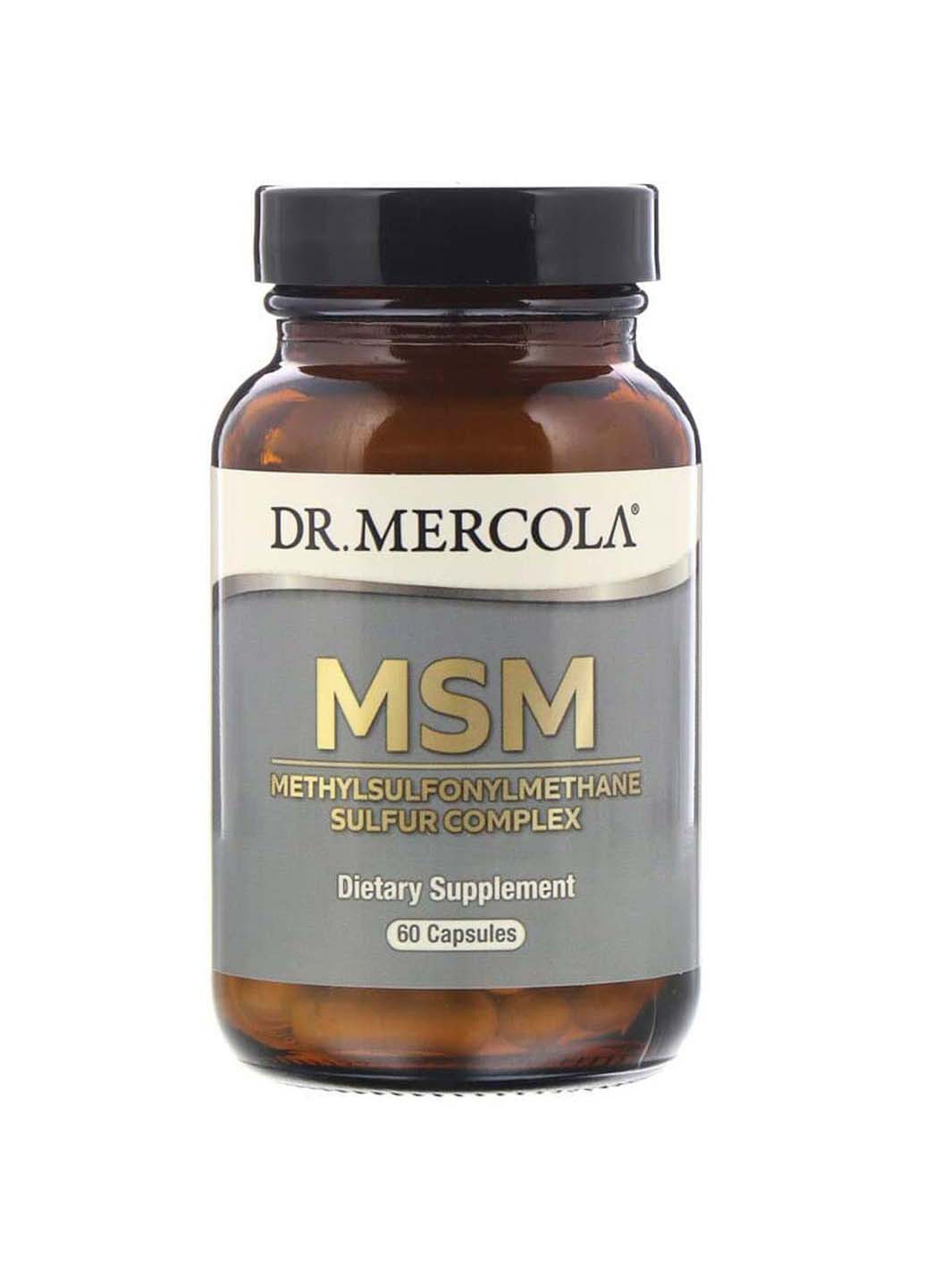 ЧСЧ з органічною сіркою MSM Sulfur комплекс 60 капсул Dr. Mercola (256930973)