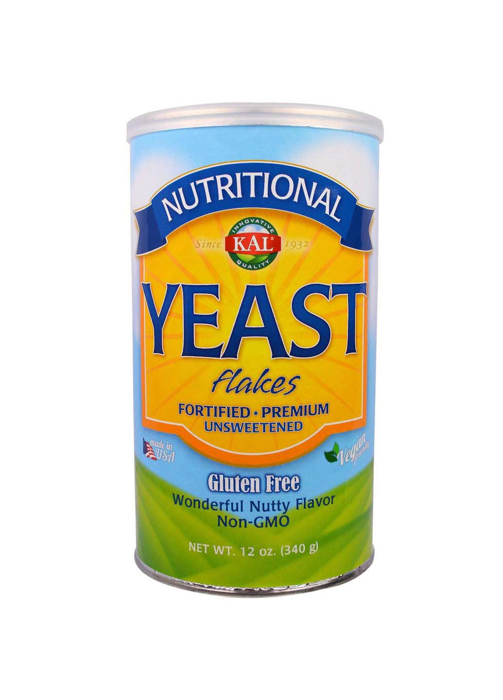 Дріжджі пластівцями Yeast Flakes несолодкі 340 г KAL (256930977)