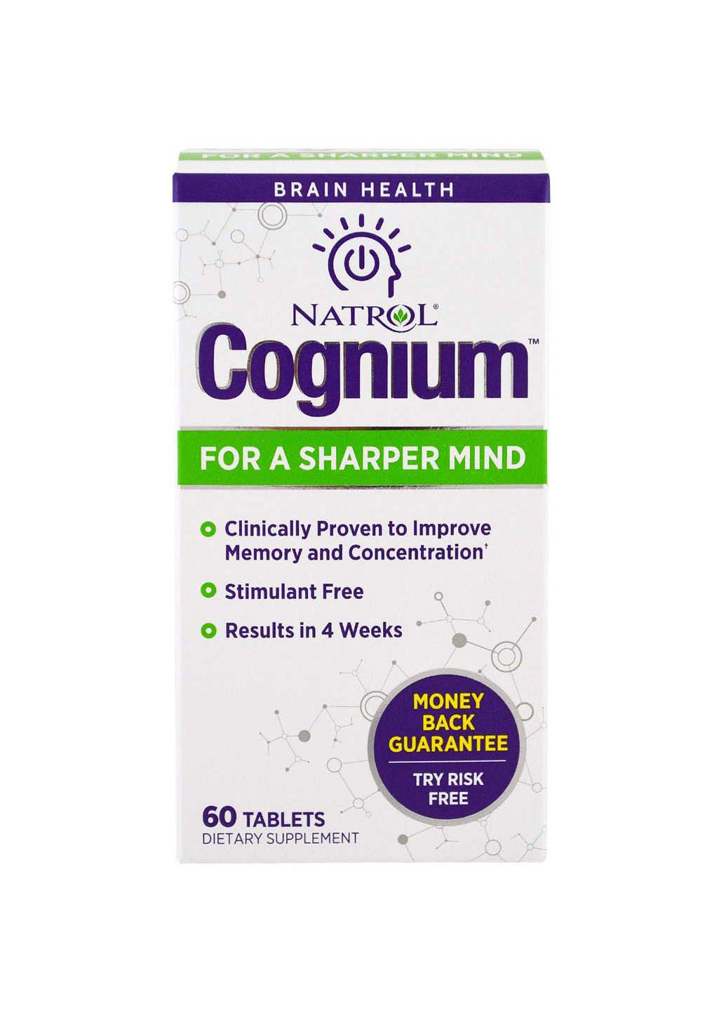 Когниум Cognium 60 таблеток Natrol (256931795)