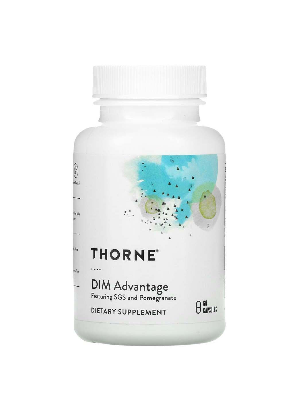 Дііндолілметан DIM Advantage 60 капсул Thorne Research (256930847)