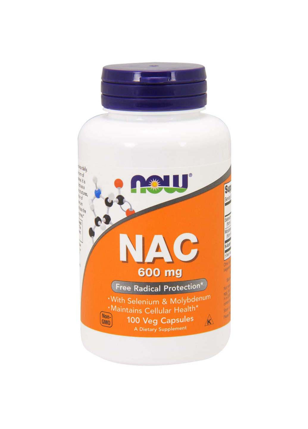 Ацетилцистеин NAC Now Foods (256932320)