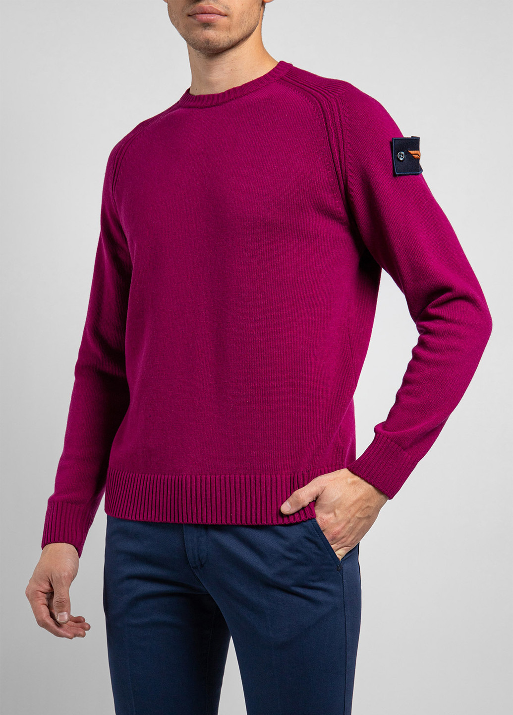 Бордовий зимовий светр Armata Di Mare