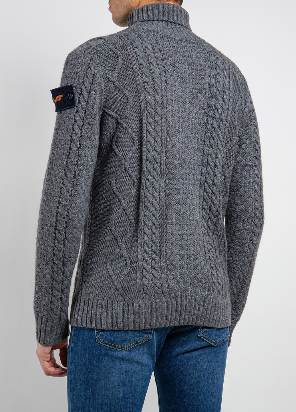 Серый зимний свитер Armata Di Mare