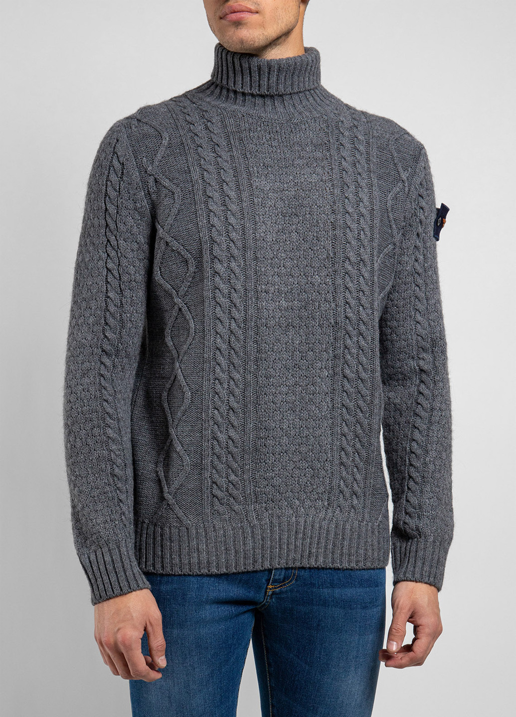 Серый зимний свитер Armata Di Mare