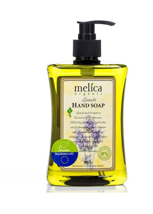 Жидкое мыло Лаванда 500 мл Melica Organic 4770416340682 (256913765)
