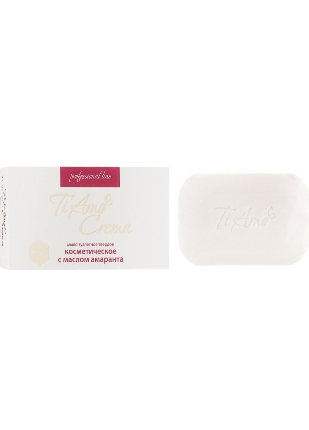 Твердое мыло Ti Amo Crema Professional Line с маслом амаранта 115 г Мыловаренные Традиции 4820195503867 (256913792)