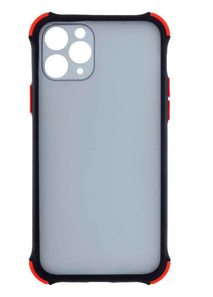 Силиконовый Чехол Накладка Avenger Armor Dark with Frame для iPhone 11 Pro Черный No Brand (256943281)